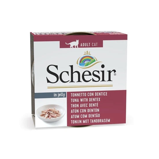 Picture of SCHESIR in jelly Tuna with dentex - wet cat food - 85 g