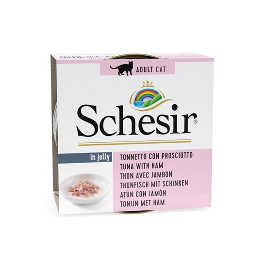 Picture of SCHESIR in jelly Tuna with ham - wet cat food - 85 g