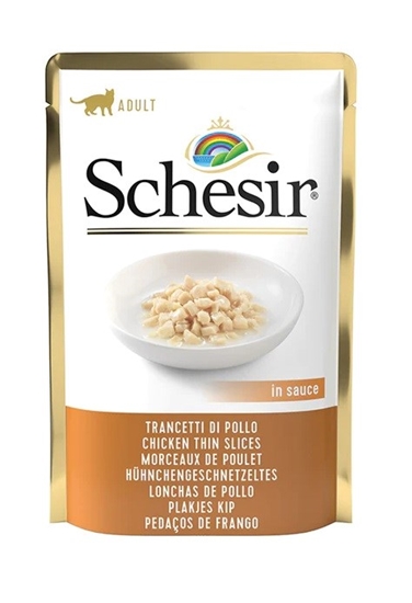 Изображение SCHESIR in sauce Chicken thin slices - wet cat food - 85 g