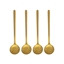 Attēls no Set of 4 spoons BIALETTI DECO GLAMOUR 4 pc(s) Gold