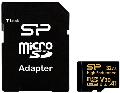 Attēls no Silicon Power memory card microSDHC 32GB High Endurance + adapter