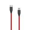 Picture of Silicone Cable USB Type C- Lightning, 2m (red)