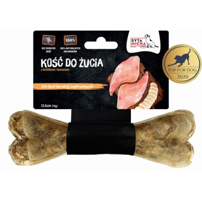 Attēls no SYTA MICHA For picky dogs Rabbit with banana - dog chew - 13,5 cm