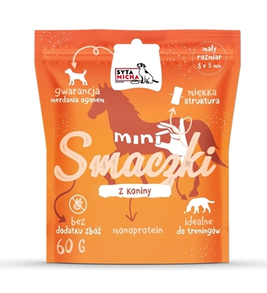 Изображение SYTA MICHA Mini horsemeat treats - dog treat - 60g