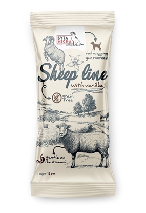 Изображение SYTA MICHA Sheep line Sheep with vanilla - chew for dog- 12 cm