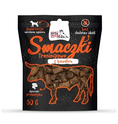 Изображение SYTA MICHA Training treats with buffalo - dog treat - 50g