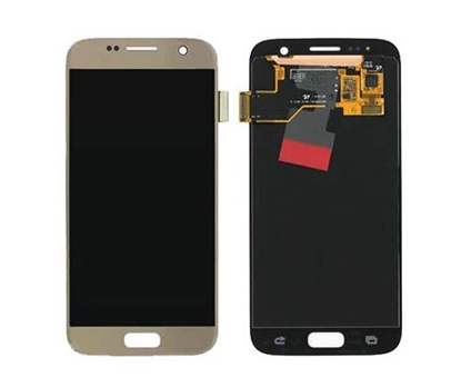 Picture of Skārienekrāns ar LCD preks Samsung Galaxy S7 SM-G930F (service pack) Gold