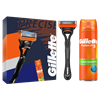 Picture of Skutimosi rinkinys Gillette Skustuvas Fusion 1UP+Fusion gelis 200ml