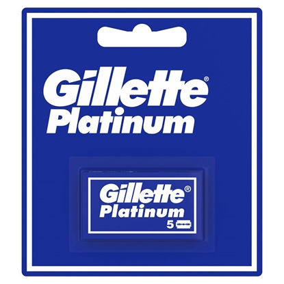 Picture of Skuvekļa rezerves Gillette Platinum asmeņi 5gab.