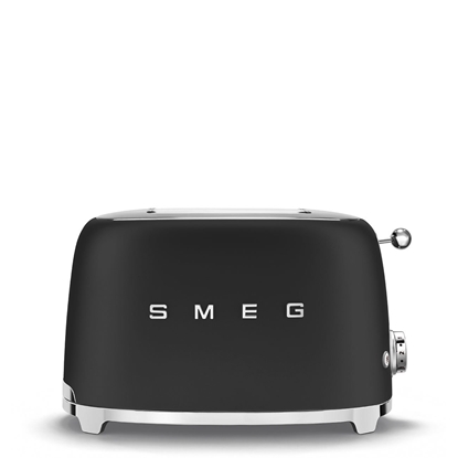 Attēls no SMEG TSF01BLMEU Toaster schwarz matt