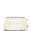 Attēls no SMEG TSF02CREU Toaster cream