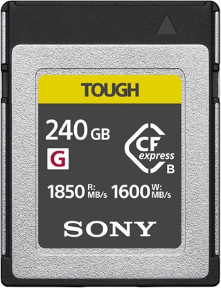 Attēls no Sony memory card CFexpress Type B 240GB Tough