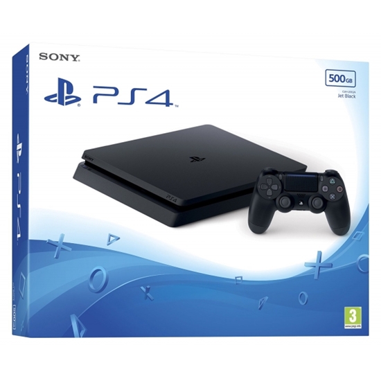 Изображение Sony Playstation 4 Slim 500GB (PS4) Black