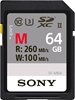 Picture of Sony SDXC M series          64GB UHS-II Class 10 U3 V60