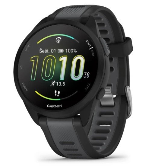 Изображение SMARTWATCH FORERUNNER 165/BLACK 010-02863-20 GARMIN