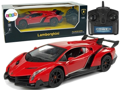 Picture of Sportinis nuotoliniu būdu valdomas automobilis Lamborghini, raudonas