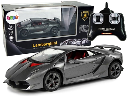 Attēls no Sportinis nuotoliniu būdu valdomas automobilis Lamborghini, sidabrinis