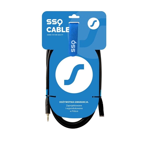 Picture of Kabel SSQ SSQ MiG5 - Jack stereo 3.5 / Gniazdo jack stereo 3.5