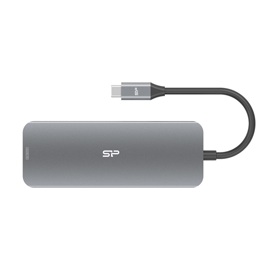 Изображение Stacja/replikator Silicon Power SR30 USB-C (SPU3C08DOCSR300G)