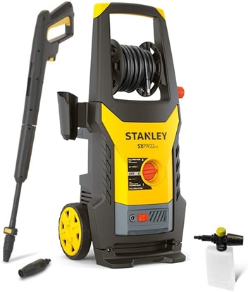 Изображение STANLEY SXPW22DSS-E High Pressure Washer (2200 W, 160 bar, 460 l/h) | Stanley 2200 W | 160 bar | 460 l/h