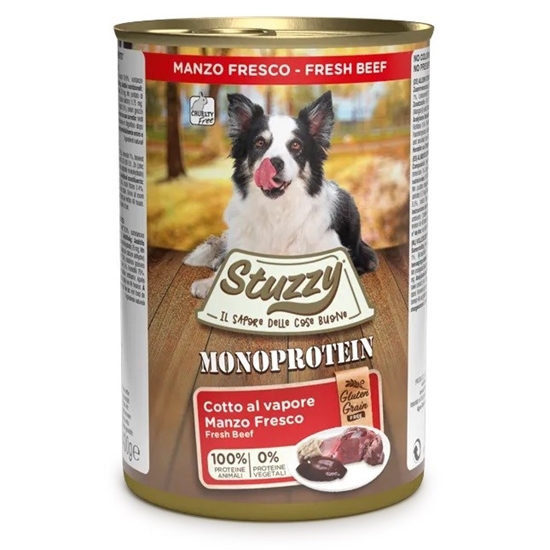 Picture of STUZZY Monoprotein Beef - wet dog food - 400 g