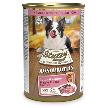 Изображение STUZZY Monoprotein Pork - wet dog food - 400 g