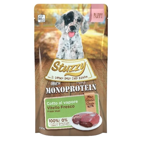 Изображение STUZZY Monoprotein Puppy Veal - wet dog food - 150 g