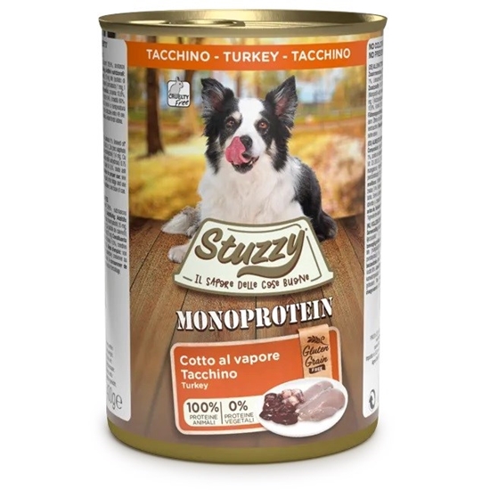 Picture of STUZZY Monoprotein Turkey - wet dog food - 400 g