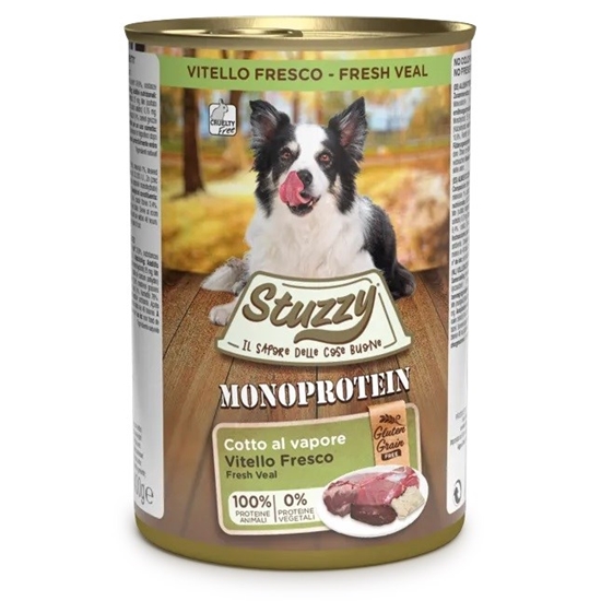 Изображение STUZZY Monoprotein Veal - wet dog food - 400 g