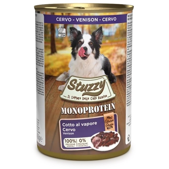 Picture of STUZZY Monoprotein Venison - wet dog food - 400 g