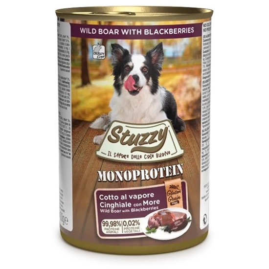 Изображение STUZZY Monoprotein Wild Boar - wet dog food - 400 g