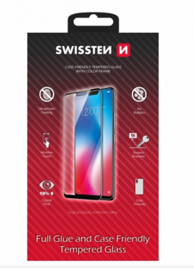 Изображение Swissten Full Face Tempered Glass for Xiaomi Note 12s