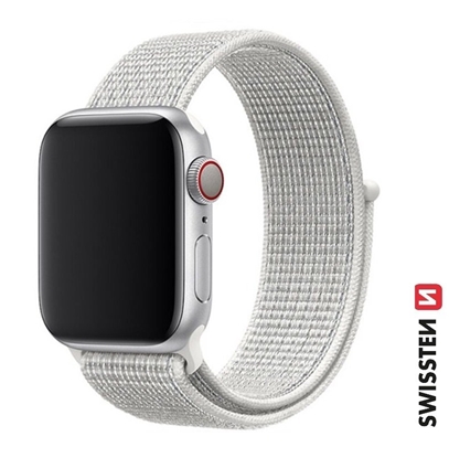 Изображение Swissten Nylon Band for Apple Watch 38 / 40 / 41 mm