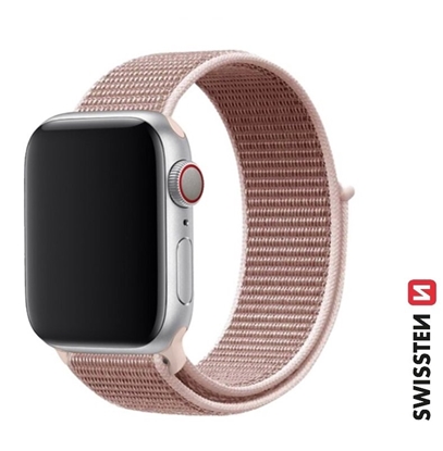 Изображение Swissten Nylon Band for Apple Watch 38 / 40 / 41 mm