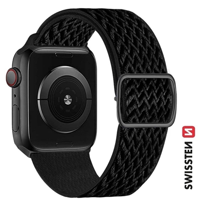 Attēls no Swissten Nylon Band with Buckle for Apple Watch 38 / 40 / 41 mm