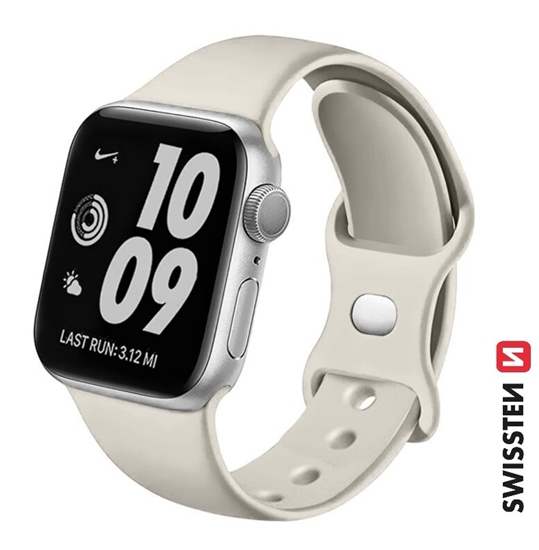 Изображение Swissten Silicone Band for Apple Watch 38 / 40 mm