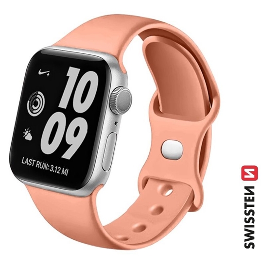 Изображение Swissten Silicone Band for Apple Watch 38 / 40 mm