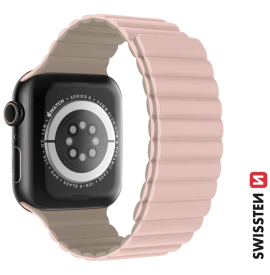 Изображение Swissten Silicone Magnetic Band for Apple Watch 38 / 40 mm