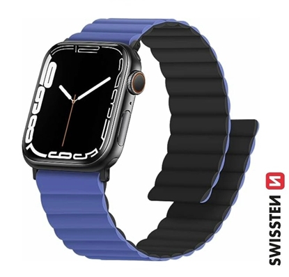 Изображение Swissten Silicone Magnetic Band for Apple Watch 38 / 40 mm