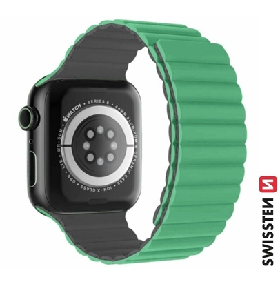 Изображение Swissten Silicone Magnetic Band for Apple Watch 38 / 40 mm