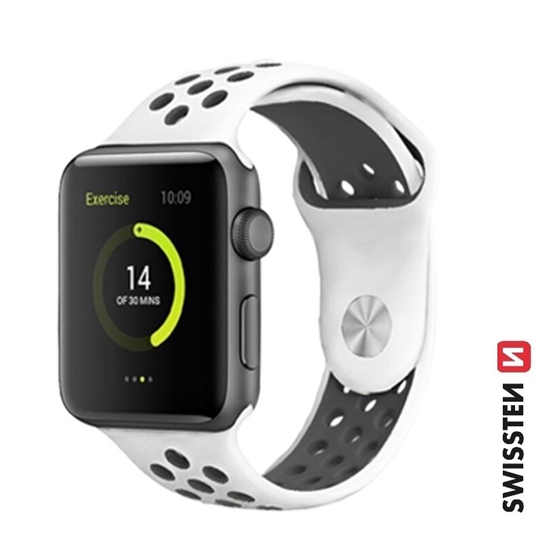 Изображение Swissten Sport Silicone Band for Apple Watch 38 / 40 mm