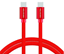 Изображение Swissten Textile Fast Charge 3A USB-C / USB-C Data and Charging Cable 1.2m