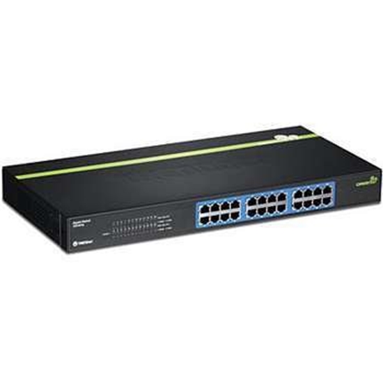 Изображение Switch TRENDnet Trendnet TEG-S25 łącza sieciowe Gigabit Ethernet (10/100/1000) Czarny