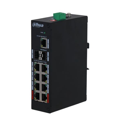 Изображение Switch|DAHUA|PoE ports 8|PFS3211-8GT-120-V2