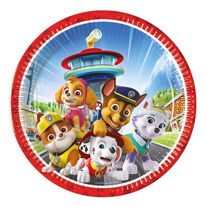 Picture of Šķīvji papīra Paw Patrol 23cm 8gab.