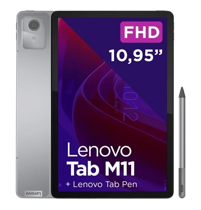 Attēls no Tablet Lenovo Tab M11 11" 128 GB 4G Szare (ZADB0018PL)