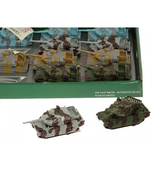 Изображение Tanks metāliskais (inercija) dažādas 7x4x3 cm 554962