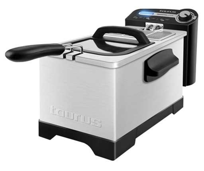 Изображение Taurus Professional 3 Plus Single 3 L Stand-alone 2100 W Deep fryer Stainless steel