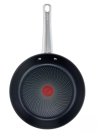 Изображение TEFAL Cook Eat Pan | B9220404 | Frying | Diameter 24 cm | Suitable for induction hob | Fixed handle | Stainless Steel