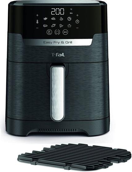 Picture of Tefal Easy Fry & Grill EY5058 Single 4.2 L Stand-alone 1550 W Hot air fryer Black